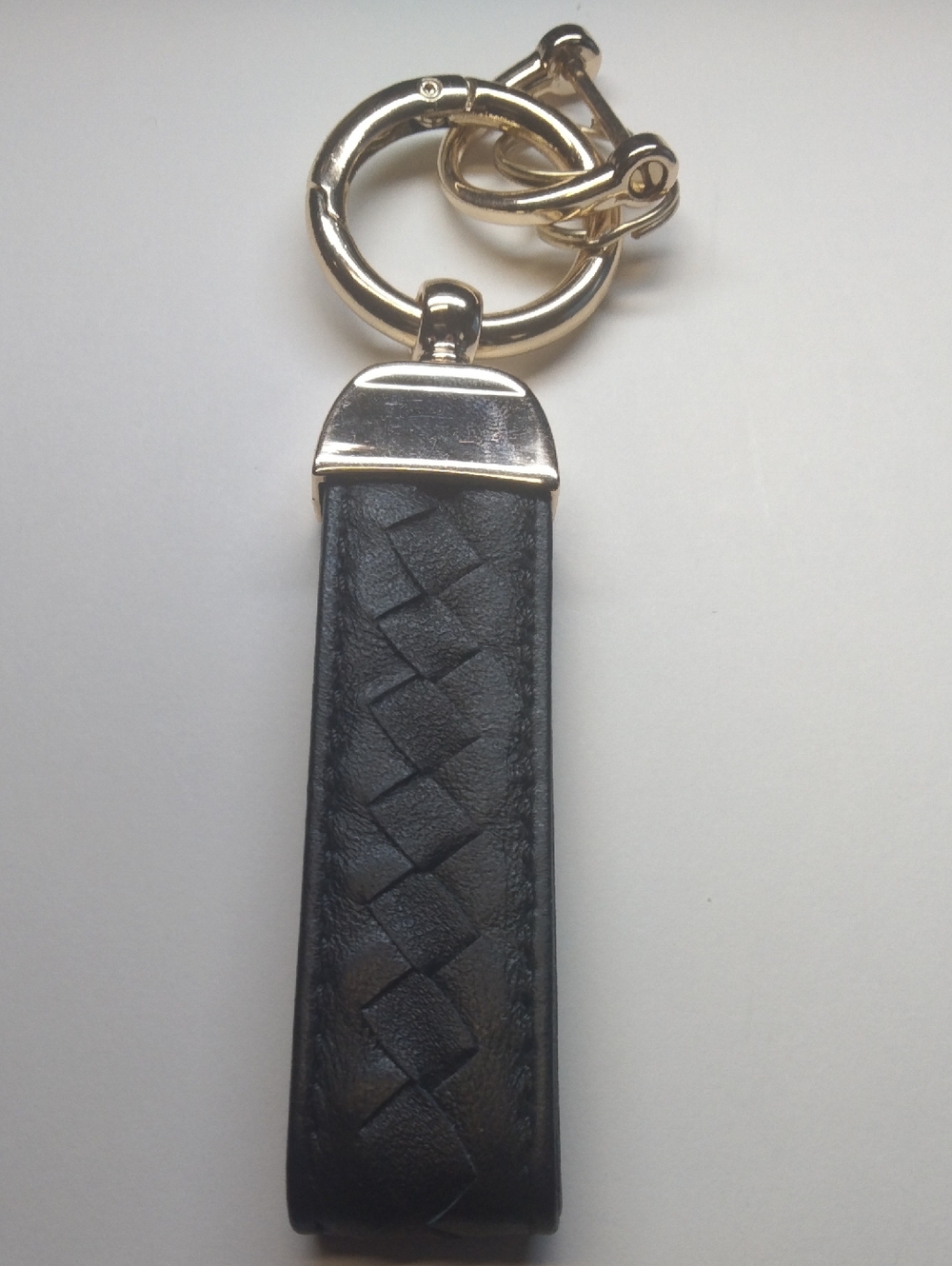 Black and Gold Keychain NWT